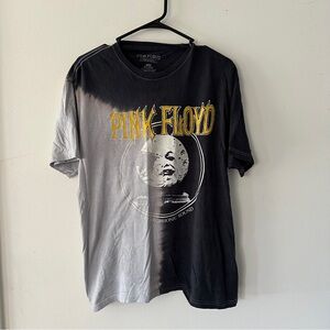 Pink Floyd bleach dye graphic tee shirt (WW)